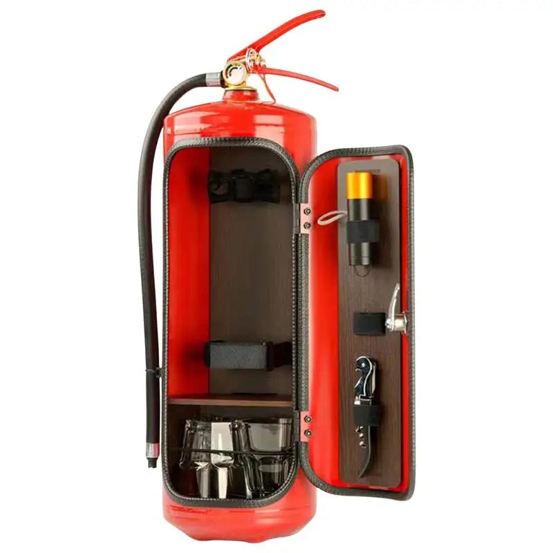 Fire Extinguisher Shape Wine Cabinet Mini Bar