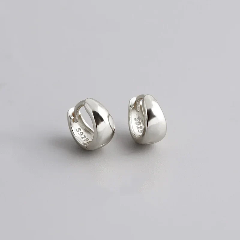 WANTME 925 Sterling Silver Premium Matte Minimalism Unisex