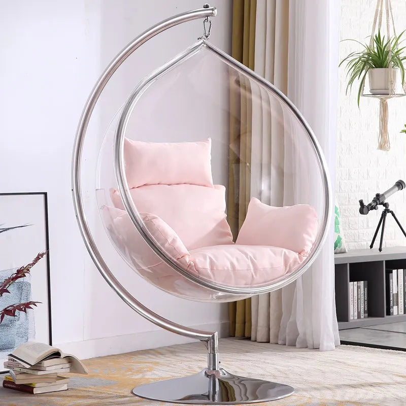 Net Red Transparent Bubble Hemispheric Acrylic Hanging Basket