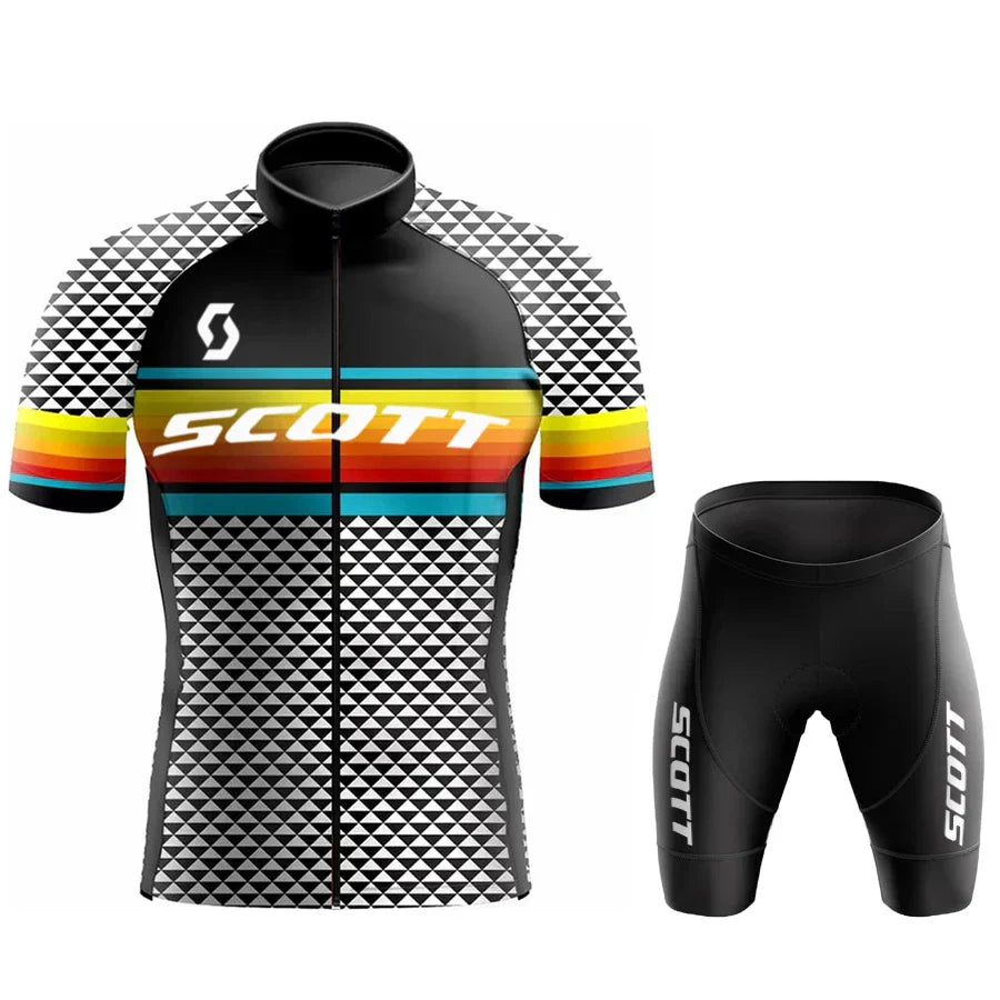 Men's Cycling Suit Jersey Mtb SCOTT Clothing Man