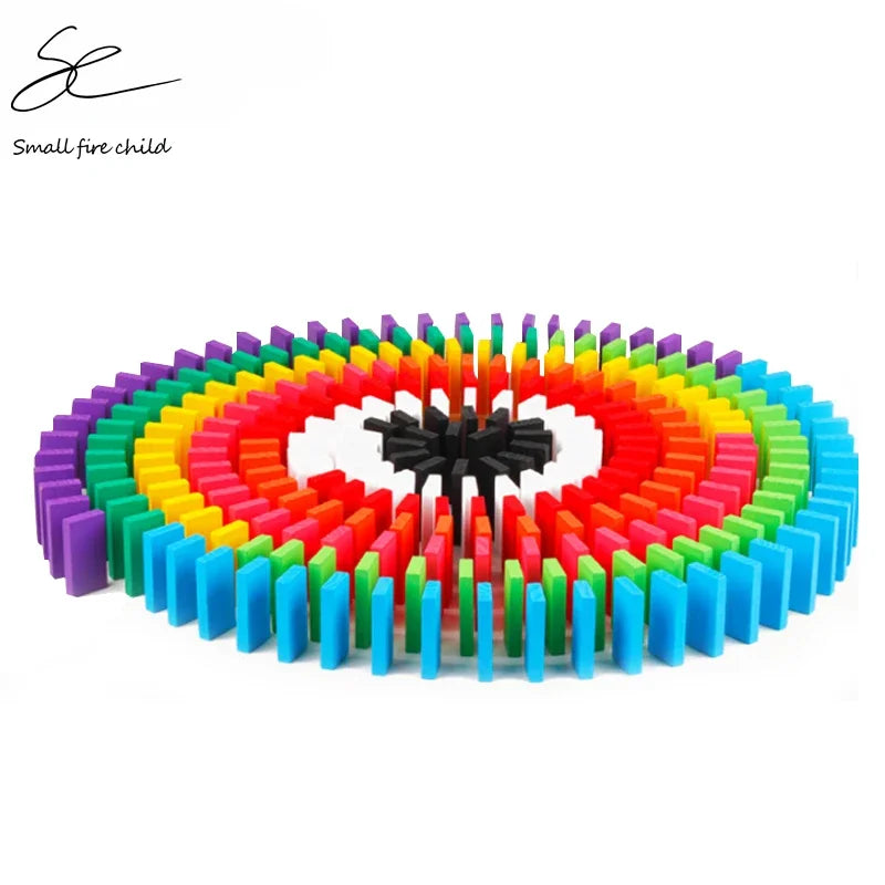 New Kids 100/300/500pcs Children Color Sort Rainbow Wood