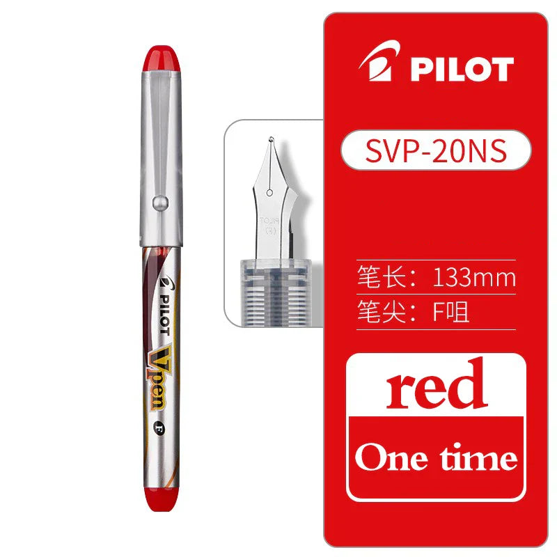 1pcs PILOT Fountain Pen SVP-20NS Disposable Straight Liquid