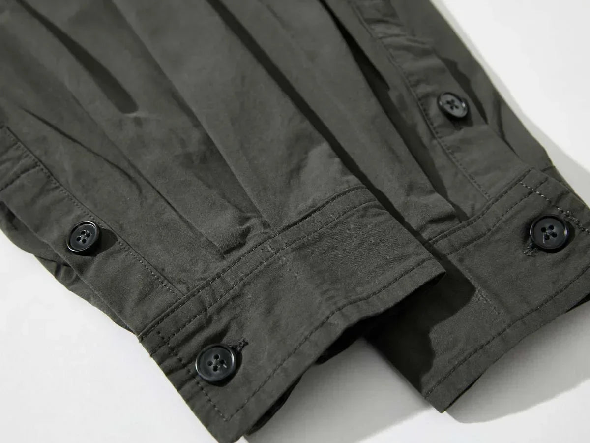 Shirt for Men Japanese Streetwear Fashion Cityboy Loose