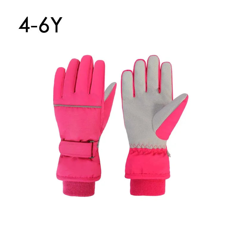 High Quality Kids Ski Gloves Winter Snowboard Snow