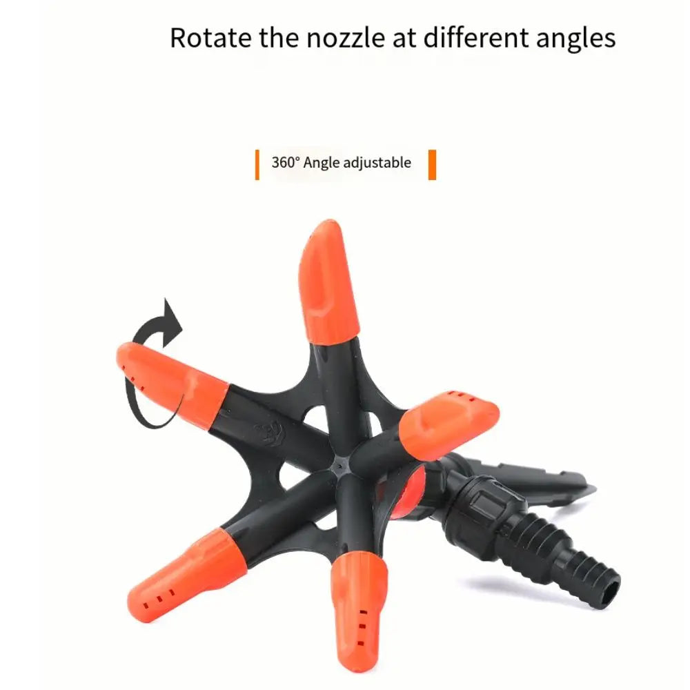 Automatic Garden Sprinkler 360 Degrees Rotary Adjustable Automatic
