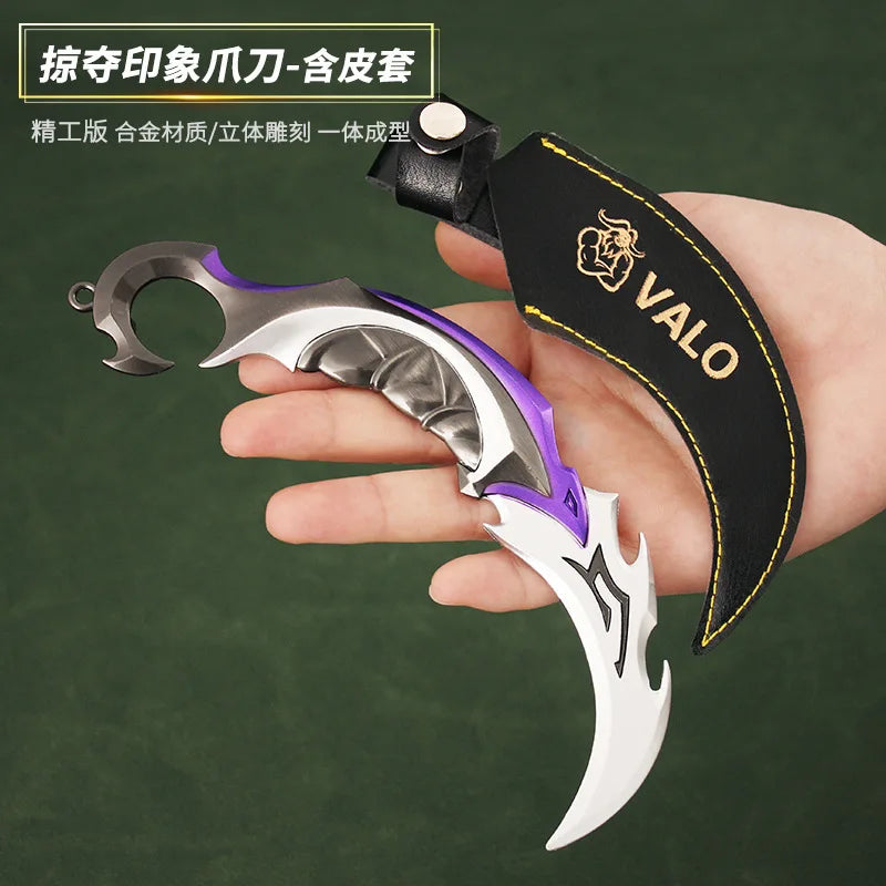 16CM Valorant Game Peripheral Shadow Sect Claw Blade