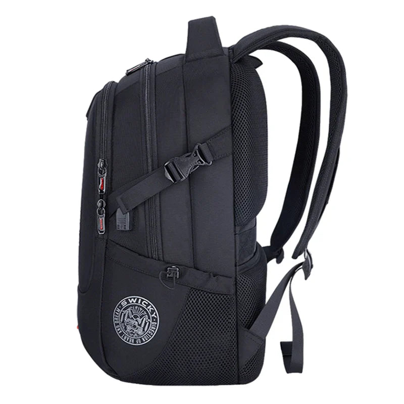17''Laptop Backpack For Men USB Port Backpack Travel
