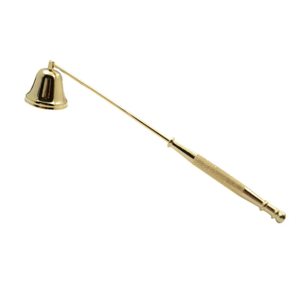 Stainless Steel Smokeless Candle Wick Bell Snuffer Home