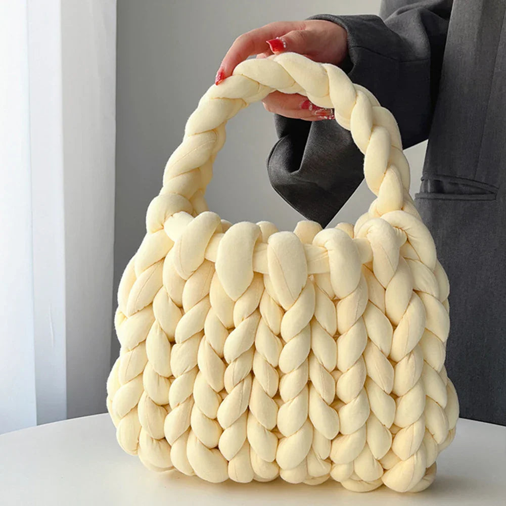 Ladies Casual Bag Handwoven Shopping Bag Icelandic Wool