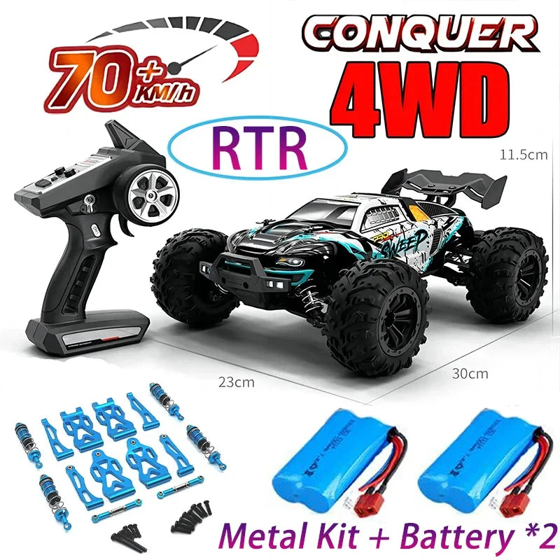 Rc Car Off Road 4x4 High Speed 75KM/H