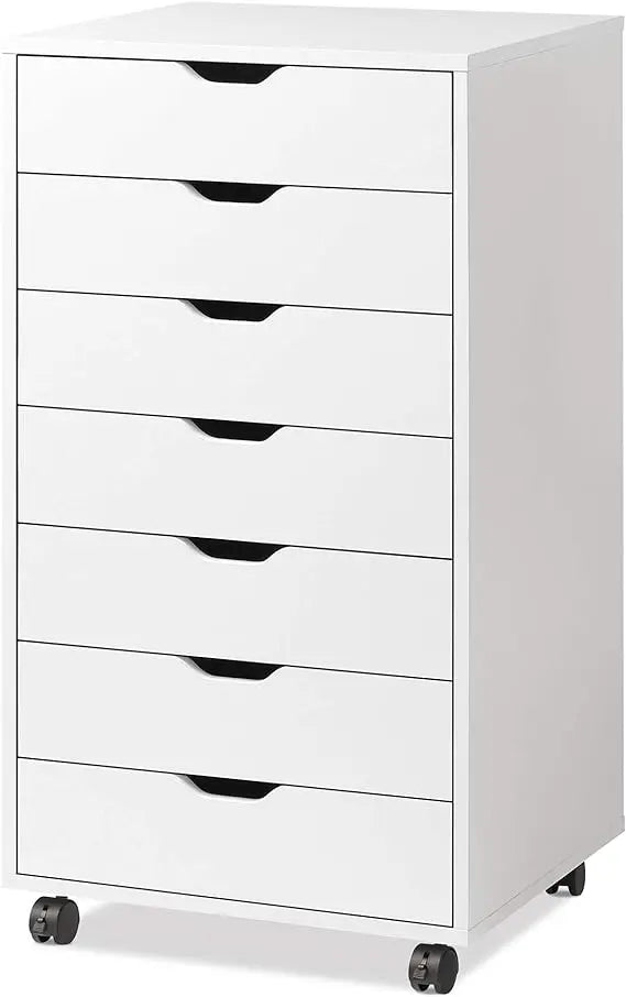DEVAISE 7-Drawer Chest, Wood Storage Dresser Cabinet with