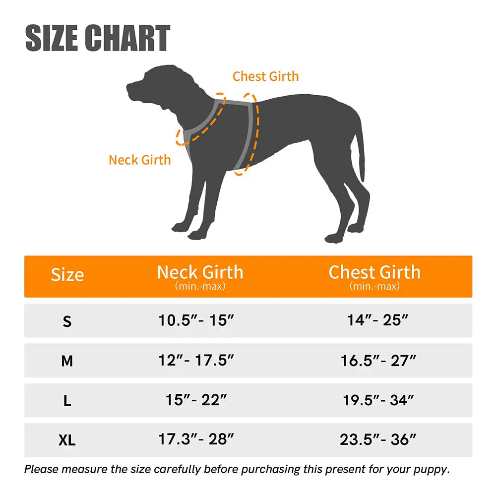 Dog Harness, No Pull Pet Vest Harness with
