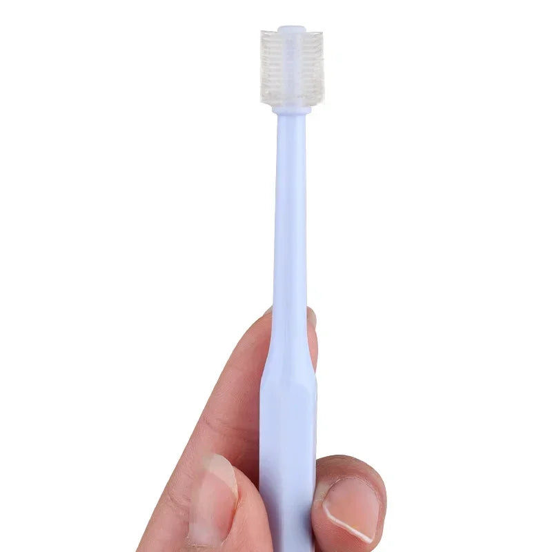 Dog Toothbrush Finger Toothbrush Soft Brushing Dogs Cats