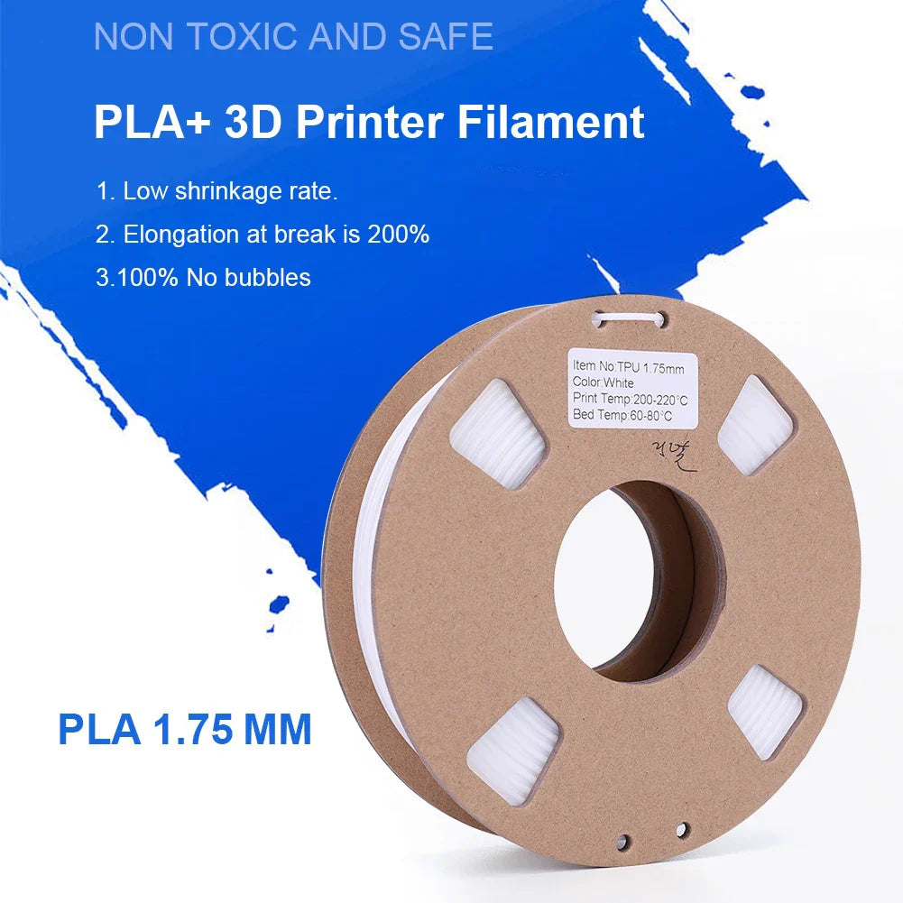 TPU 3D Printing Materials Dimensional Accuracy +/- 0.05mm