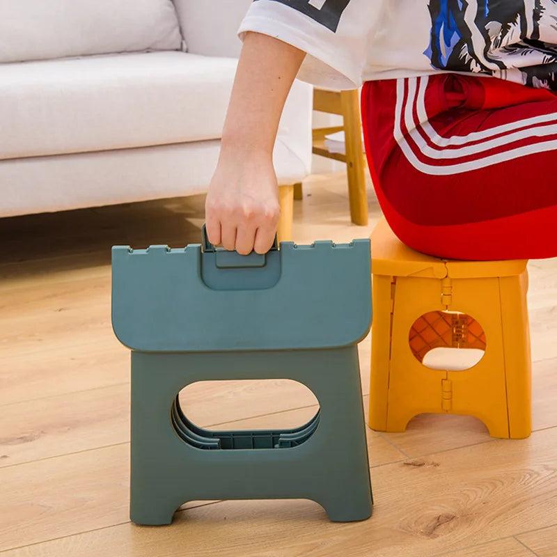 Portable Plastic Folding Stool Outdoor Fishing Stool Small