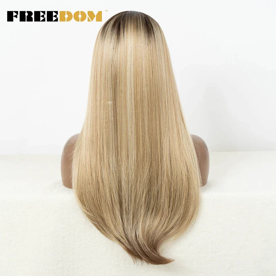 FREEDOM Synthetic Lace Front Wigs For Black Women