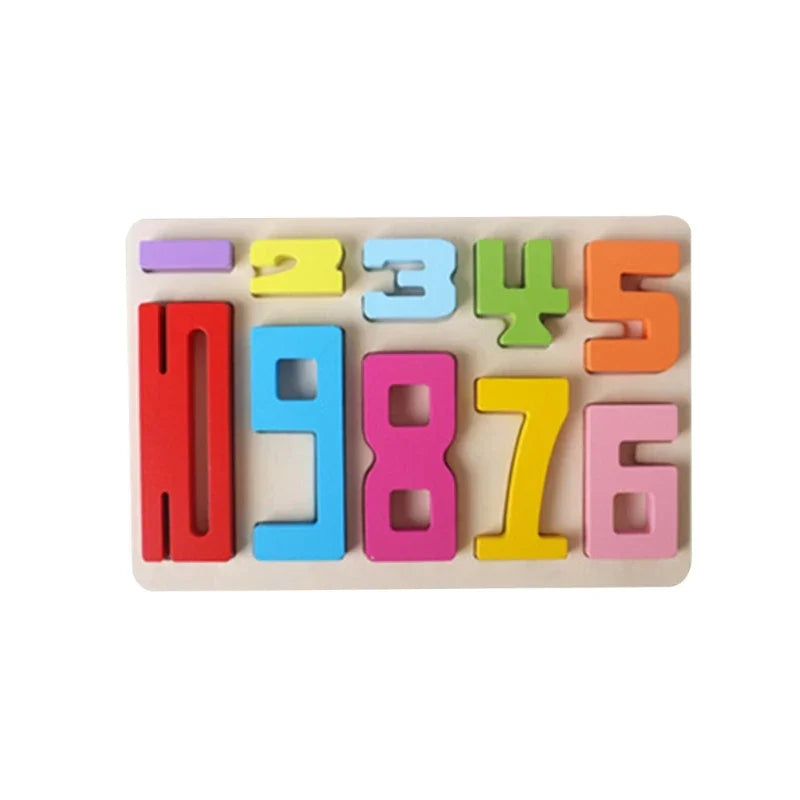 3D Digital Puzzle Number Building Block Set Baby