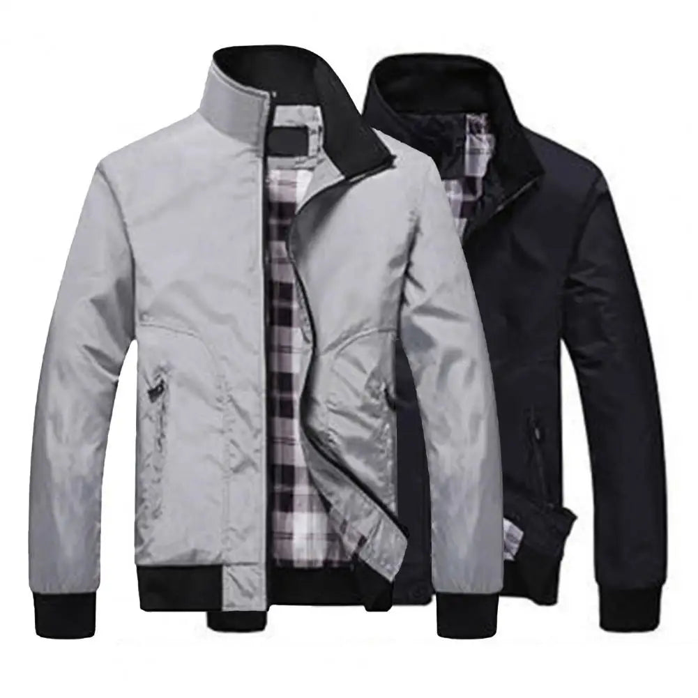 Fashionable Men Jacket Quick Dry Loose Skin-friendly Wear