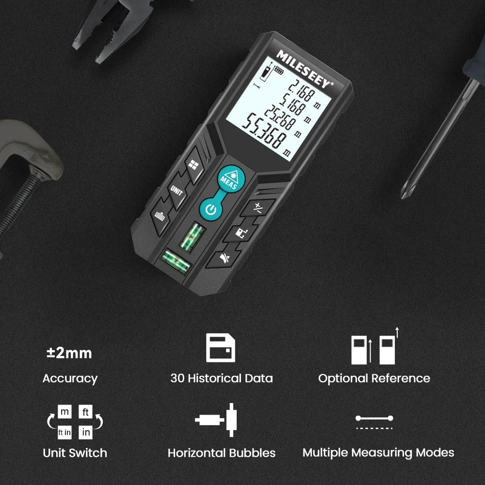 Mileseey X5 S6 Laser Tape Measure Laser Profesional