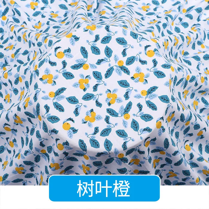 Artificial cotton fabric in stock wholesale of summer