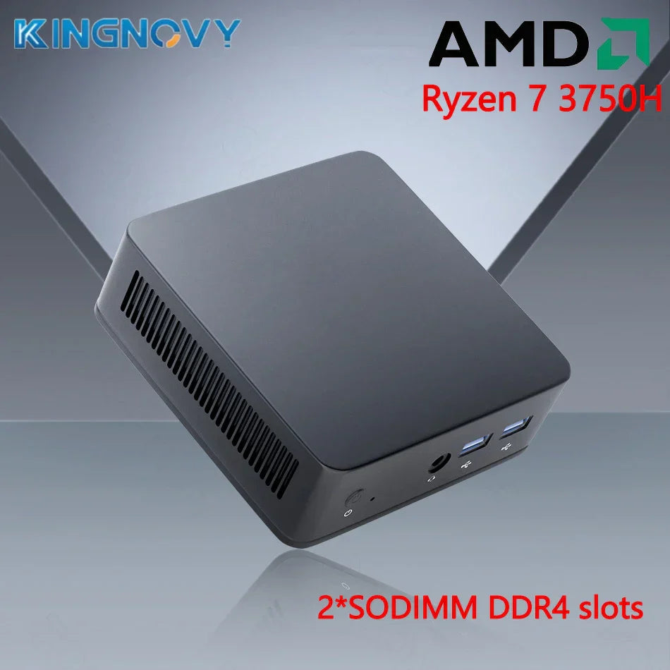 KingNovy Cheap AMD Mini PC Ryzen 7 3750H