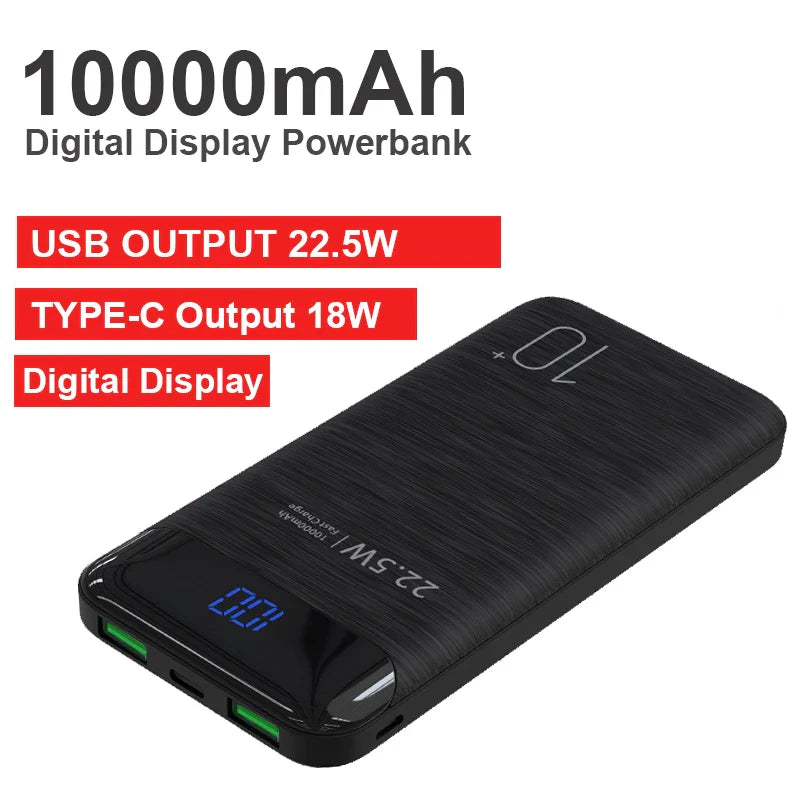 20000mAh Portable Power Bank External Battery Charger USB