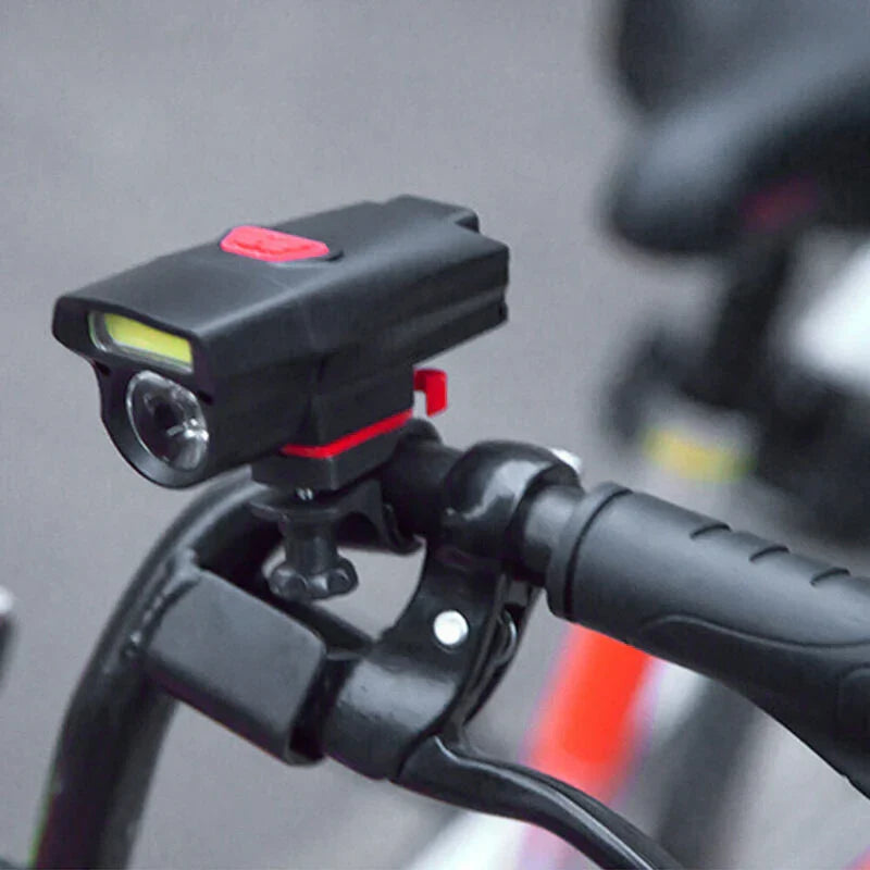 1 Set 17x12cm LED COB Cycling Bike Light