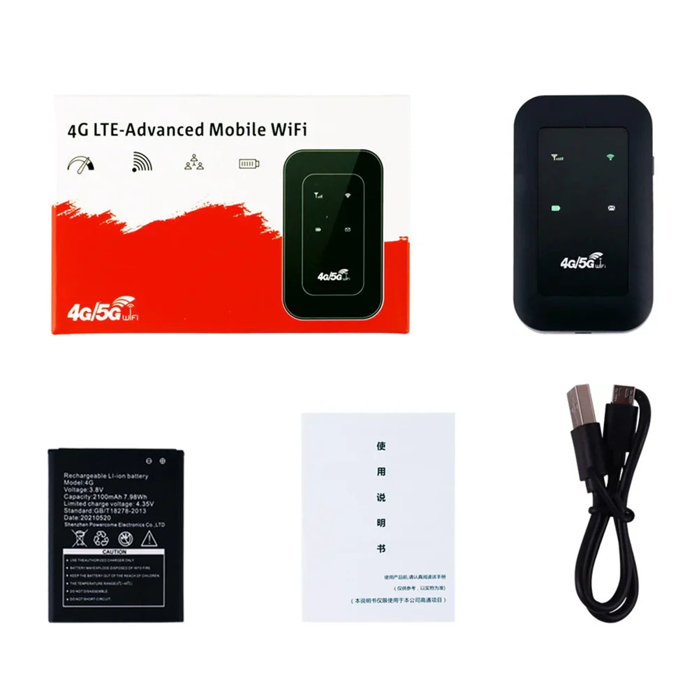 4G Wireless Router LTE Portable Car Mobile Broadband