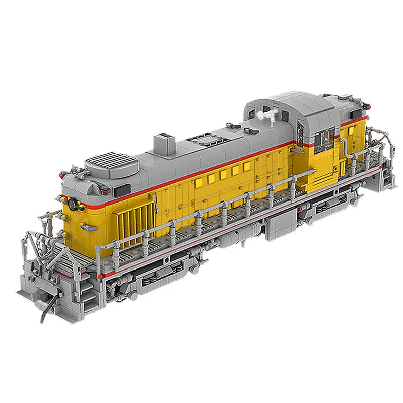 MOCUnited Pacific Spped Train Building Blocks Kit Motor