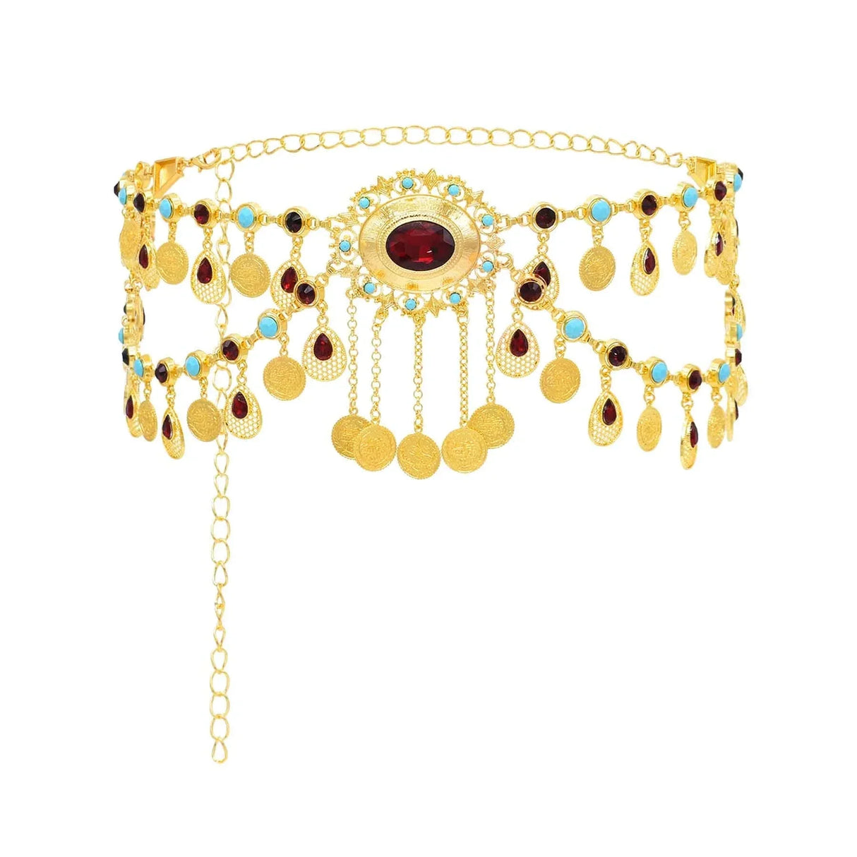 Gypsy Metal Hippie Boho Flower Turkish Bohemian Shimmy