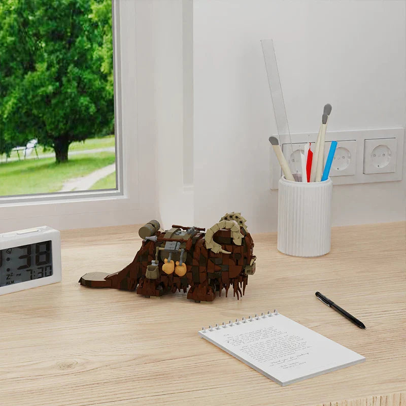 MOC Animal Beast wild ox Wars Medium Size