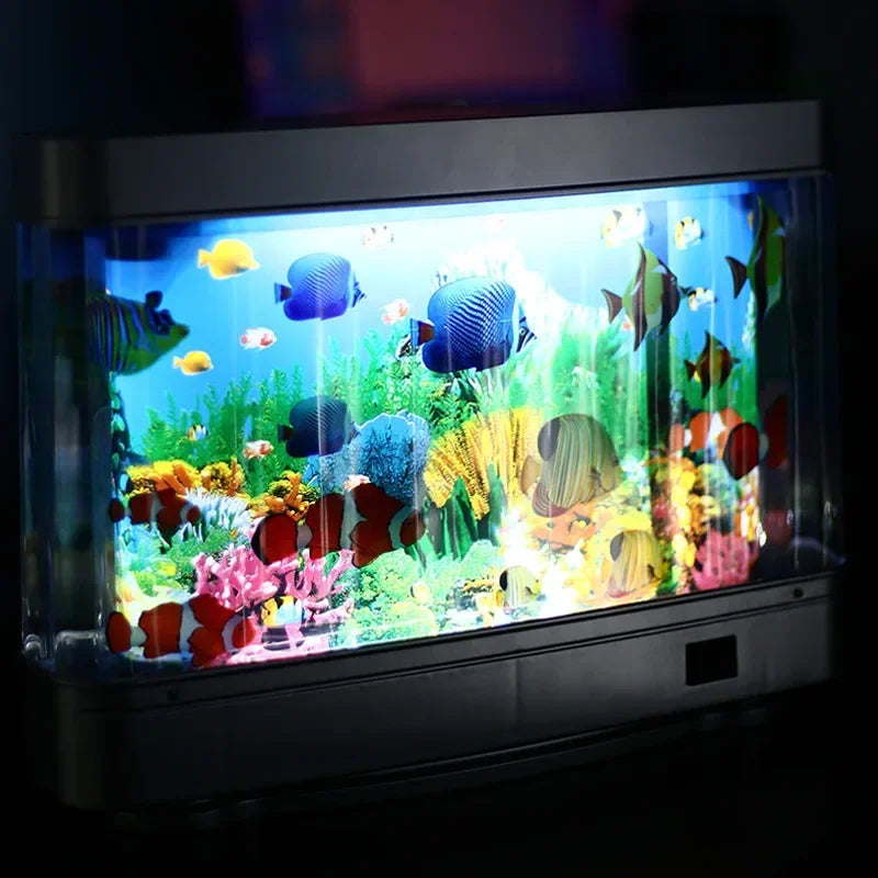LED Aquarium Fish Tank Lamp Landscape Lamp Living