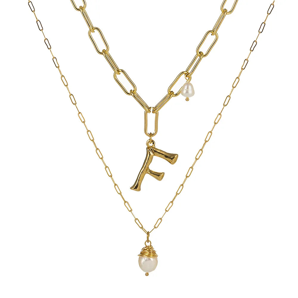 Real Natural Freshwater Baroque Pearl Pendant Necklace