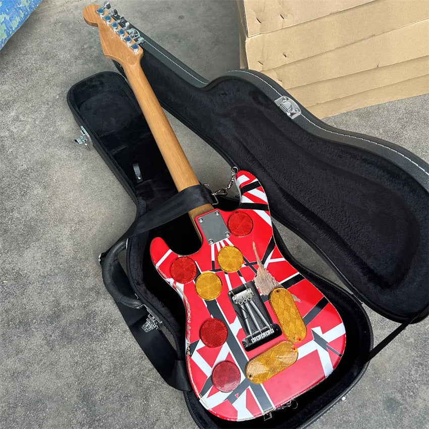 STOCK Edward Eddie Van Halen Heavy Relic Red