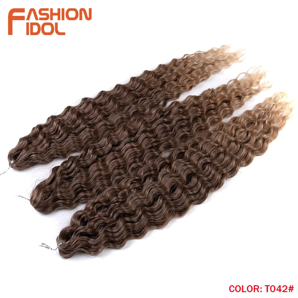 Ariel Hair Synthetic Twist Crochet Curly Hair 24
