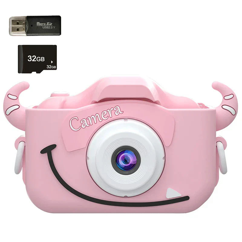 Kids Camera Toys 2 inch Screen HD Cartoon