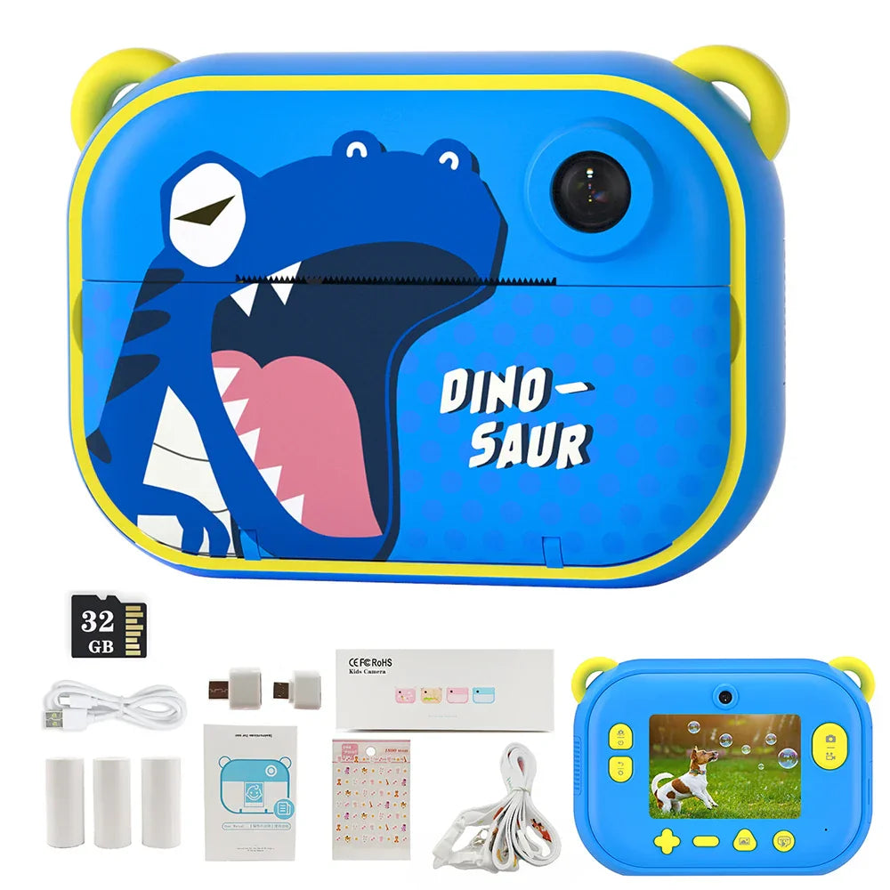 Kids Camera Instant Print Photo 1080P Video Digital