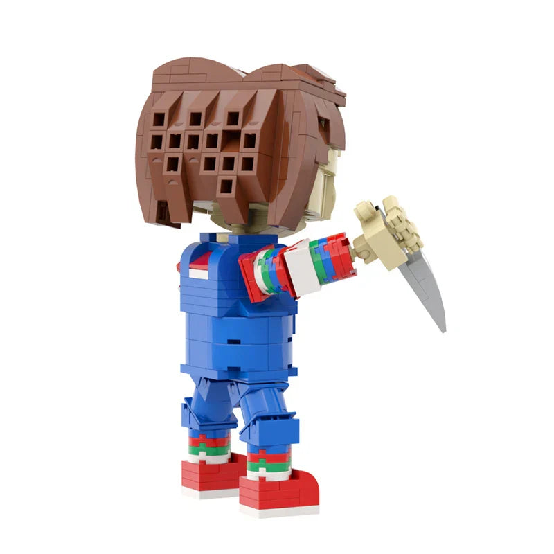 BuildMoc Horror Movie Child's Play Chuckyed Building Blocks
