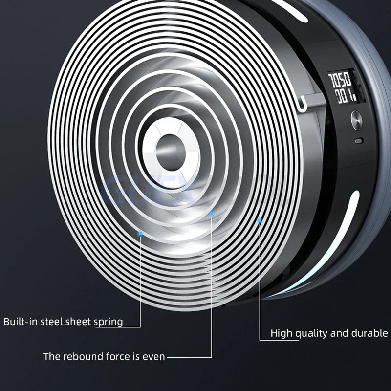 LED Automatic Rebound Ab Roller Intelligent Counting Abdominal