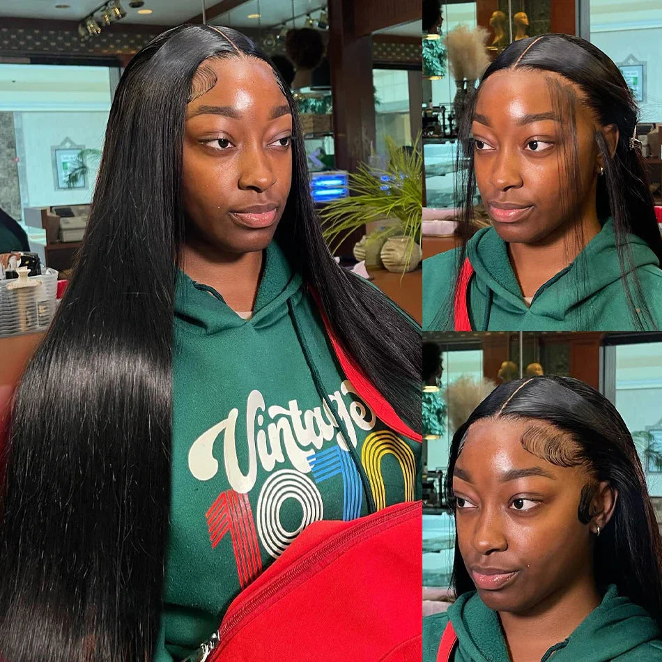 30 32 Inch Straight Lace human hair Frontal