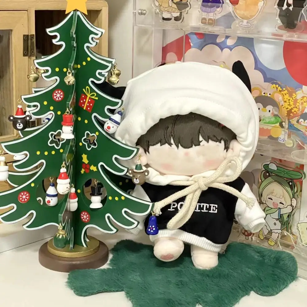 20CM Doll Clothes Ox Horn Sweather Color Match