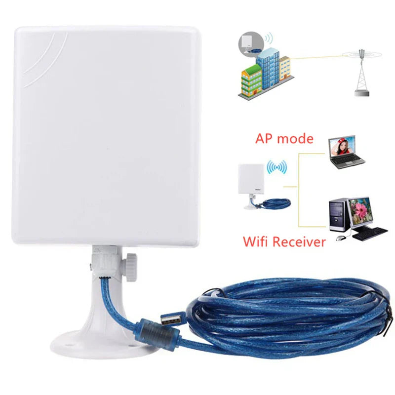 KuWfi 150Mbps Wifi USB Adapter For PC Outdoor