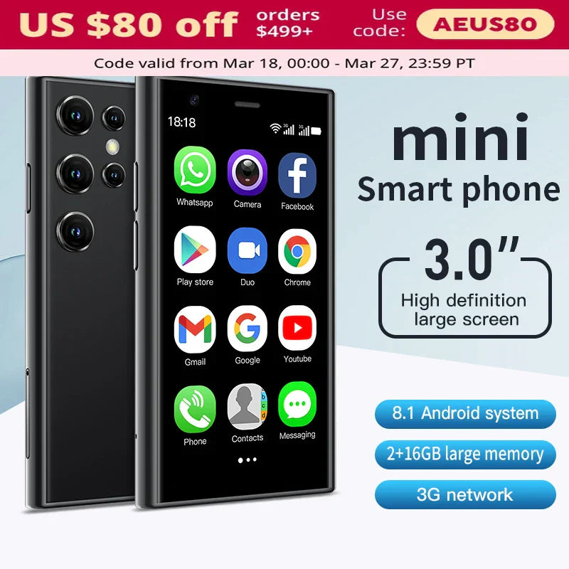 SOYES S23 Mini Smartphones Android 8.1 Dual SIM