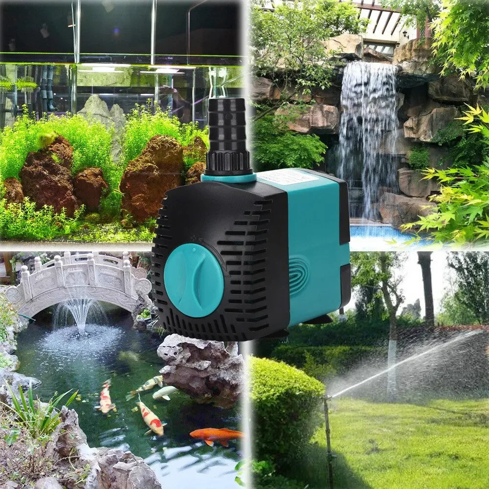 Submersible Water Pump Aquarium Accessories Fish Tanks and