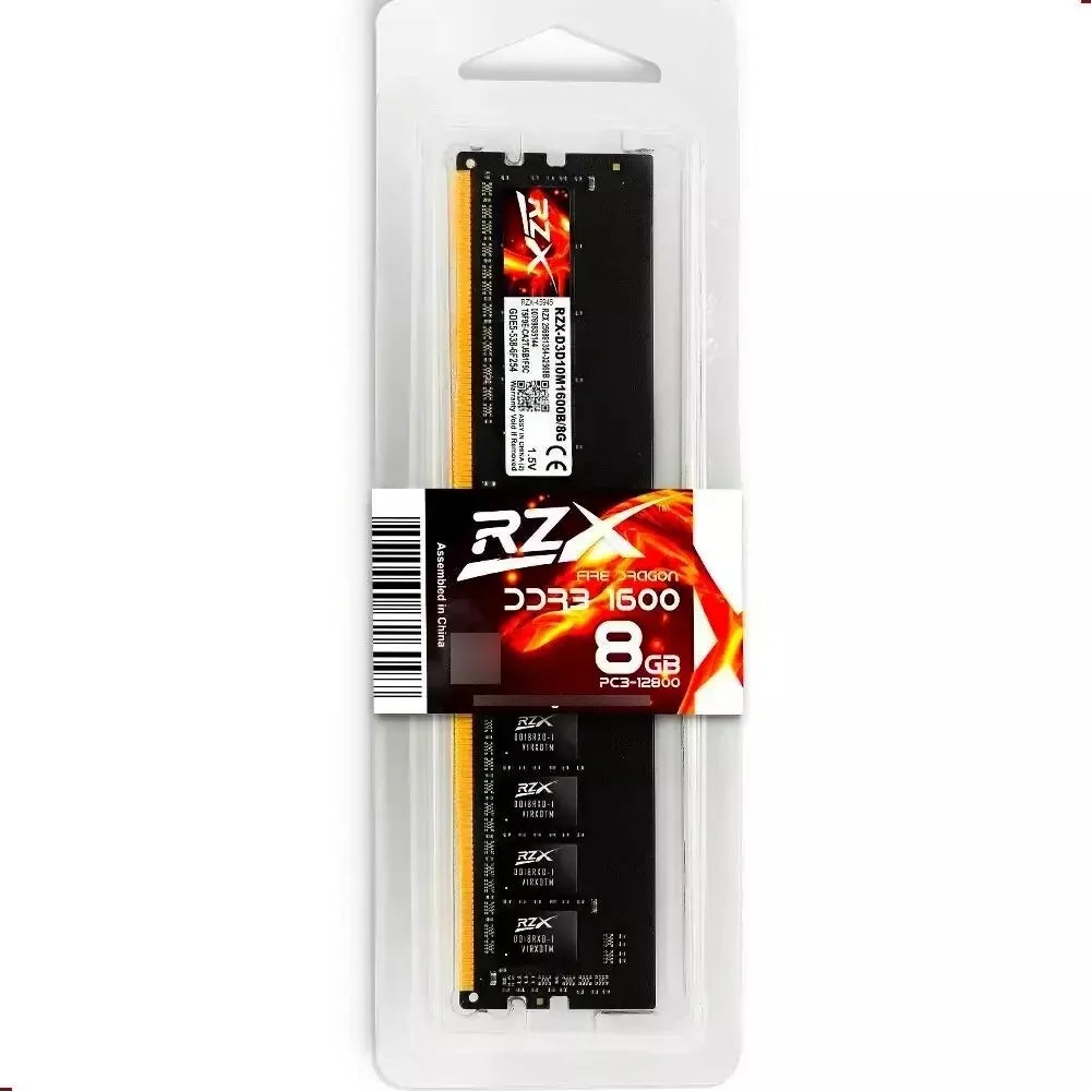 RZX DDR3 Memoria 8GB 4GB 1.5V 240pin 1600MHz