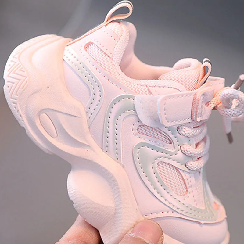 Children Spring Autumn New Sneakers Kid's Mesh Breathable