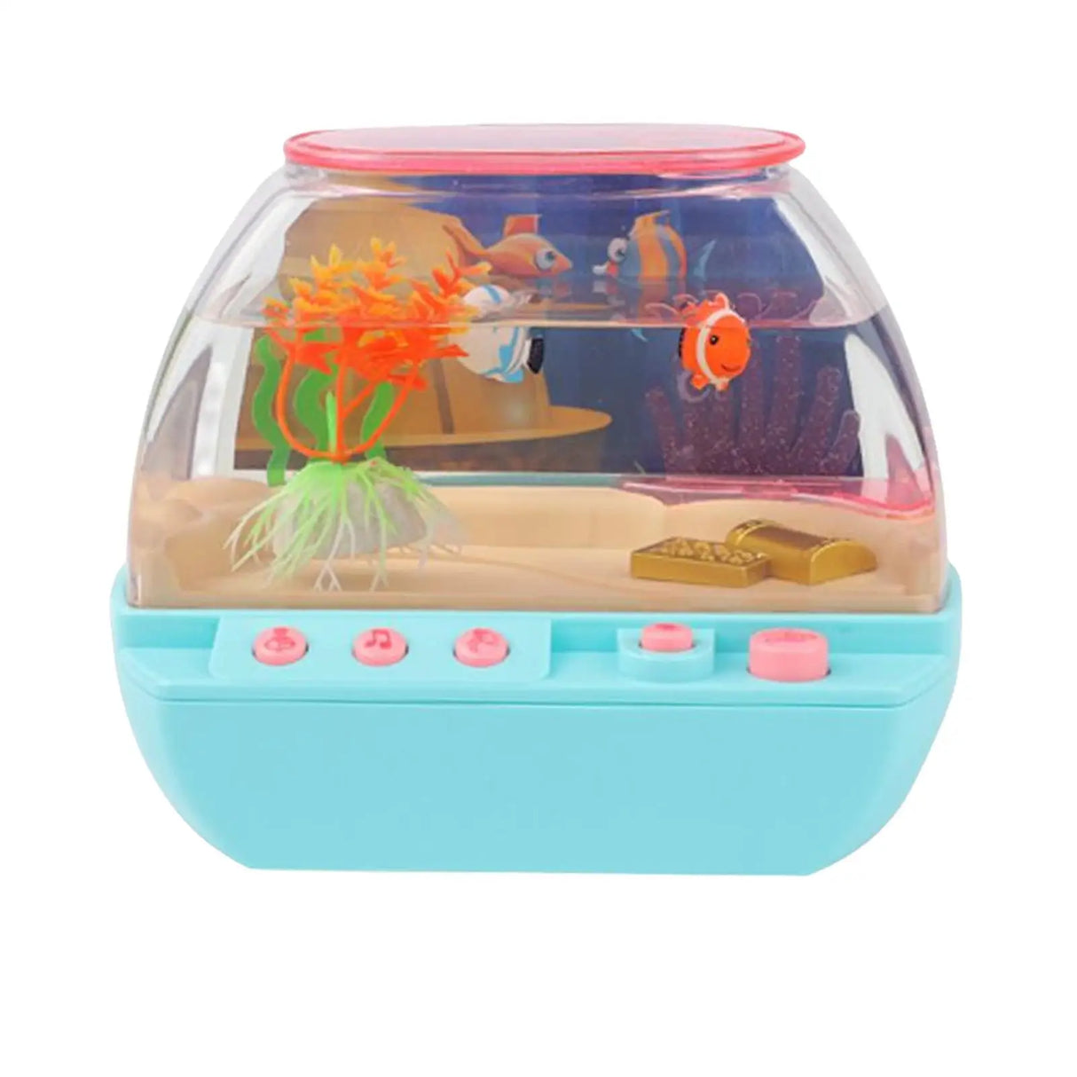 Aquarium Tank Decoration ,Cartoon with Music with Moving