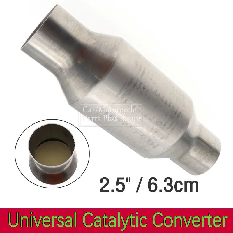 2.5" Universal Car Catalytic Converter Exhaust Systems Muffler
