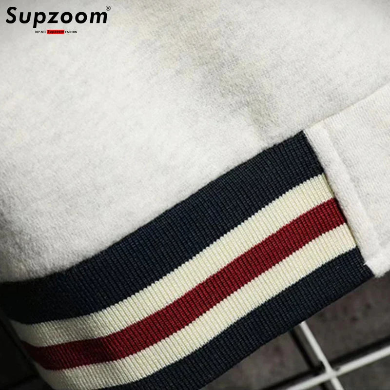 Supzoom New Arrival Fashion Fleece Casual Baseball Uniform