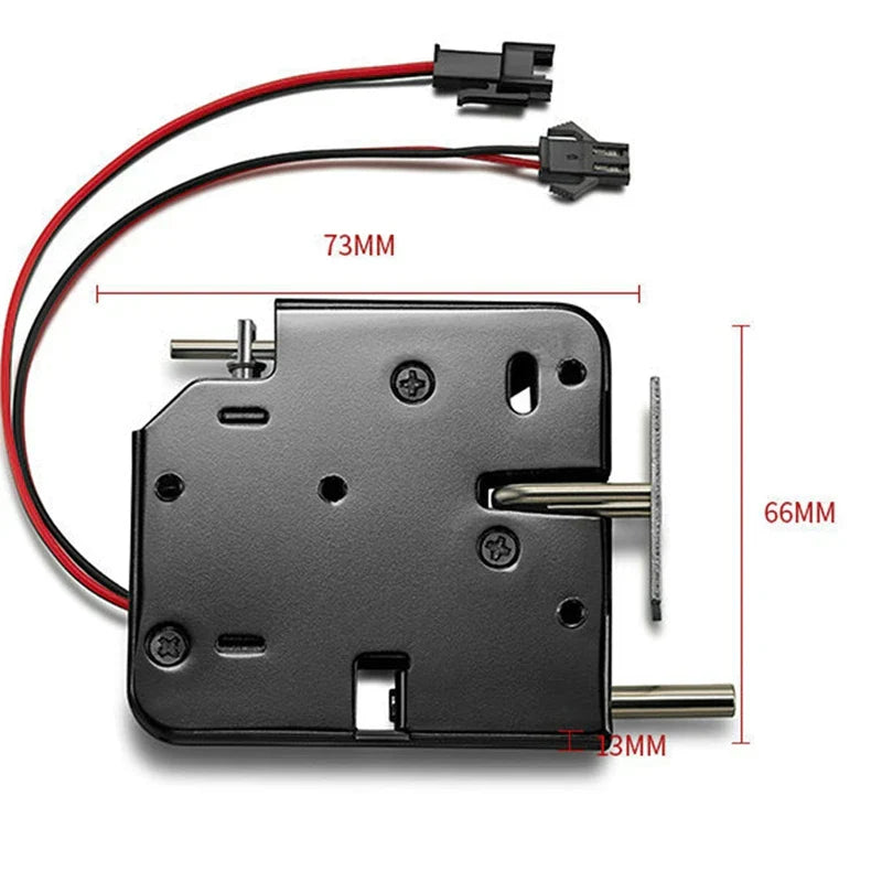 2X 12V 2A Intelligent Electronic Control Electromagnetic Lock,Locker